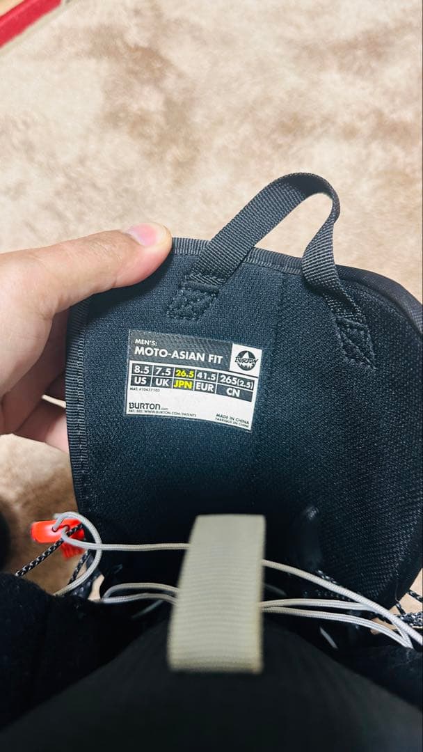 Burton Moto-Asian Fit スノーボードブーツ 26.5cm