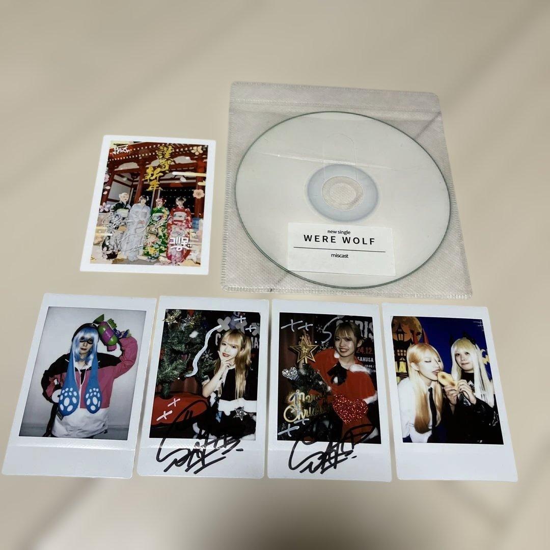 MAZE miscast WERE WOLF CD チェキ 振袖フォト
