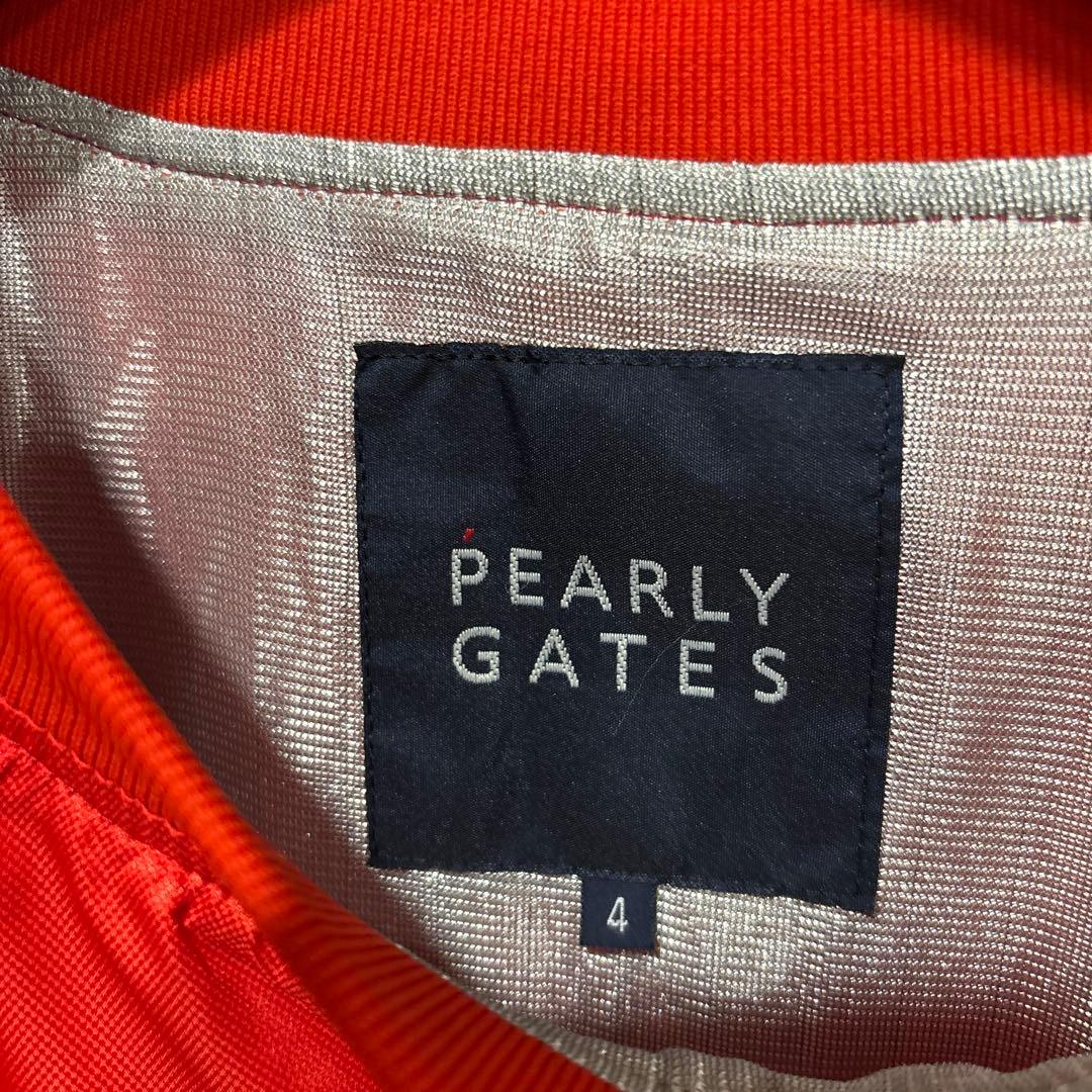 PEARLY GATES ゴルフジャケット 赤 サイズ4