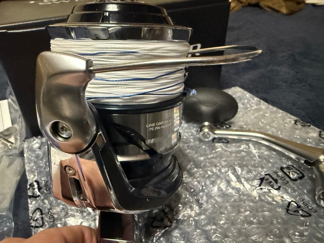 シマノ　21ツインパワーSW14000XG 新品未使用　替えスプール　ライン付き