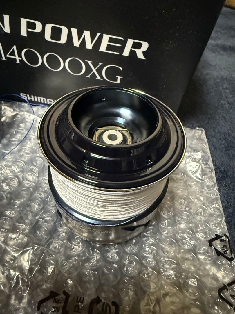 シマノ　21ツインパワーSW14000XG 新品未使用　替えスプール　ライン付き