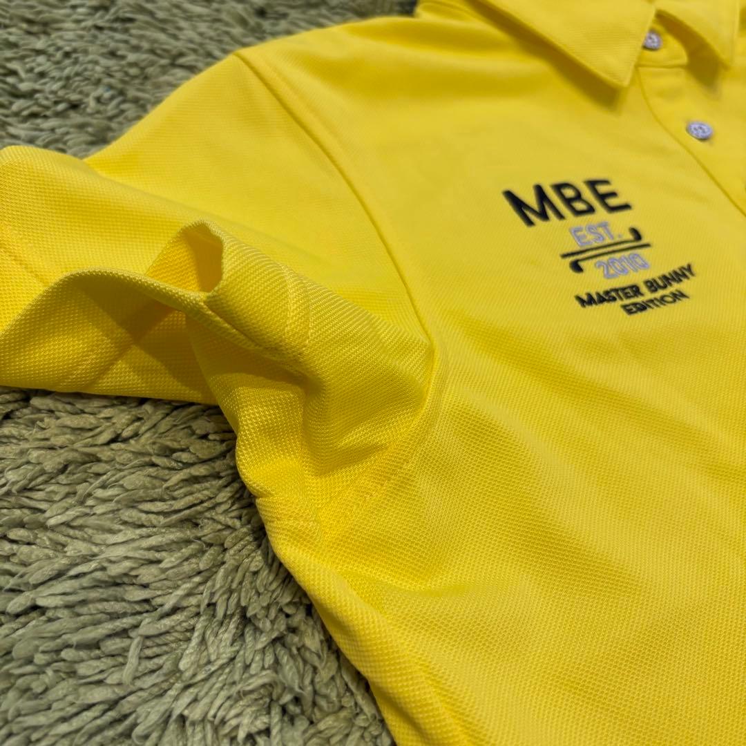美品 マスターバニーエディション 半袖ポロシャツ tシャツ 黄色 サイズ0
