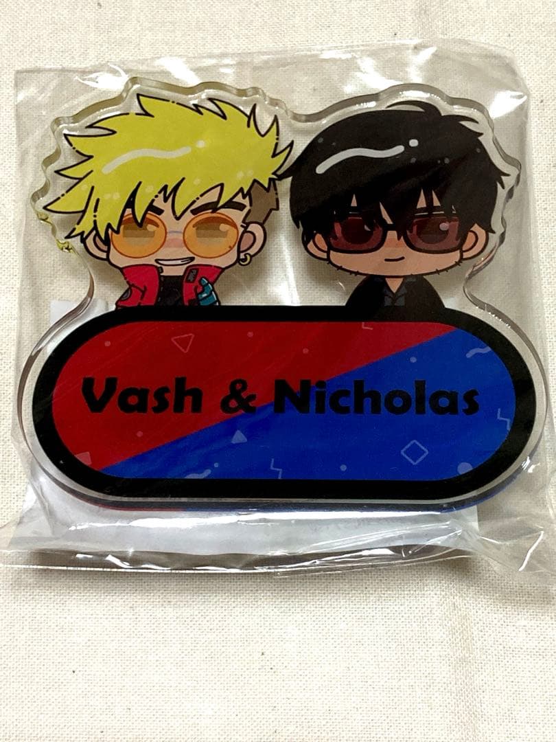 TRIGUN ちょこんと！アクリルネームプレート10個入り　特典付き　トライガン