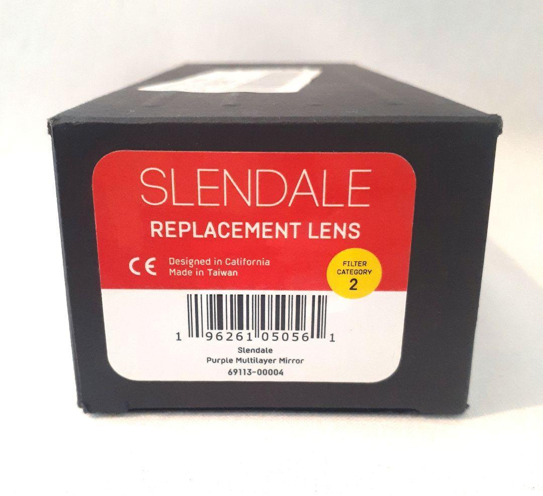 100% Slendale パープル 交換レンズ ワンハンドレッド サングラス