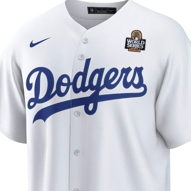 【正規品】大谷翔平 WSワッペン付き ロサンゼルスドジャース ユニフォーム　L