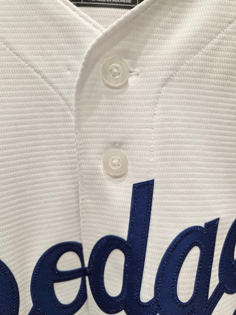 【正規品】大谷翔平 WSワッペン付き ロサンゼルスドジャース ユニフォーム　L