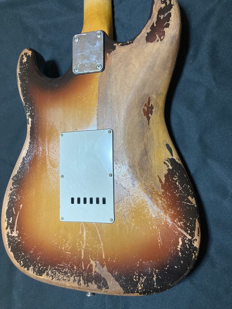 ギター #23 STtype Nitrocellulose lacquer relic