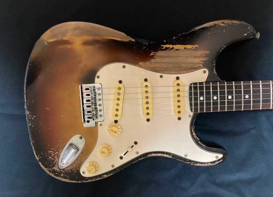 ギター #23 STtype Nitrocellulose lacquer relic