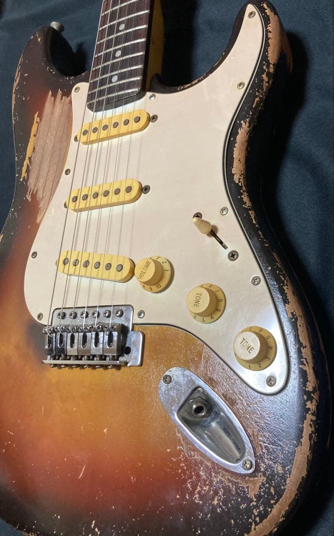 ギター #23 STtype Nitrocellulose lacquer relic