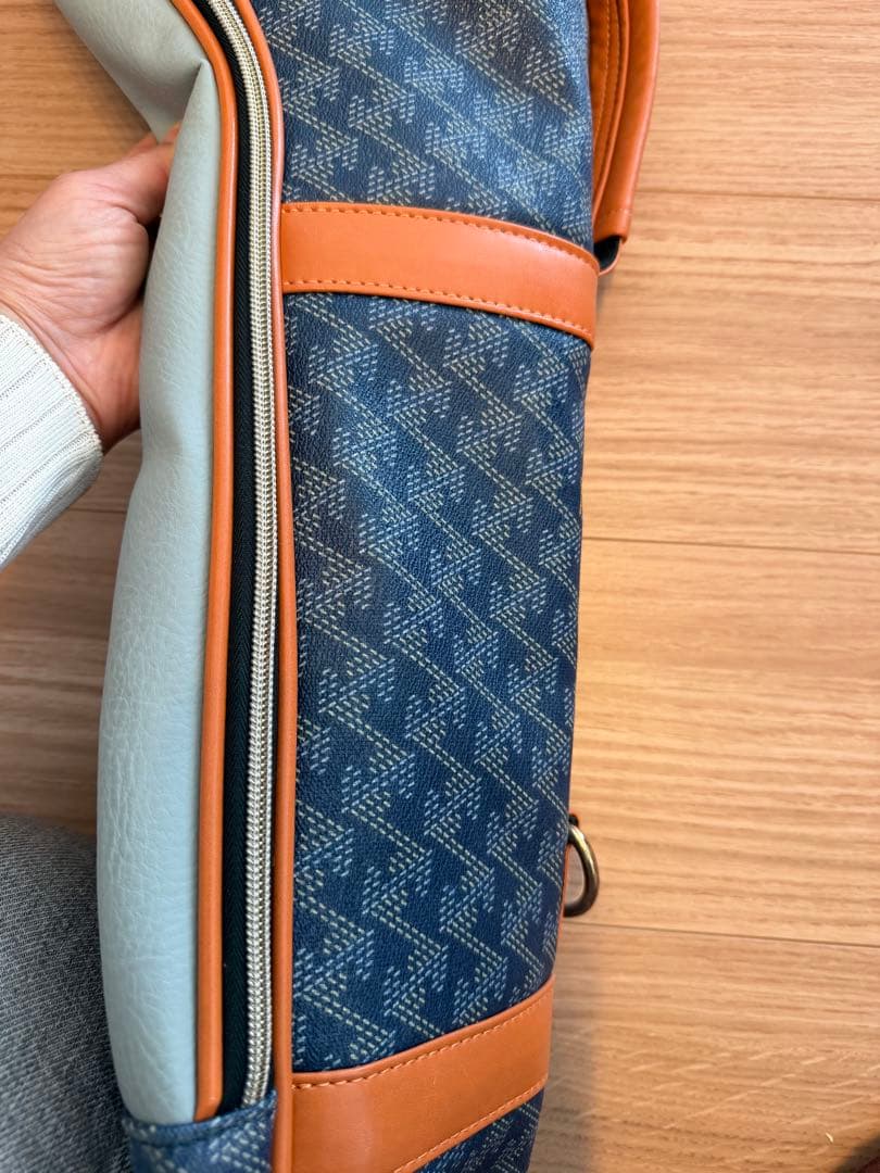 レザレクション　ゴルフバッグ　ネイビー