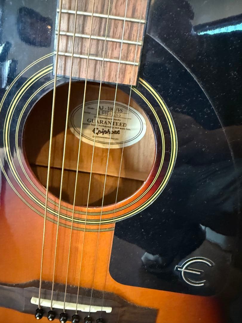 Epiphone アコースティックギター サンバースト