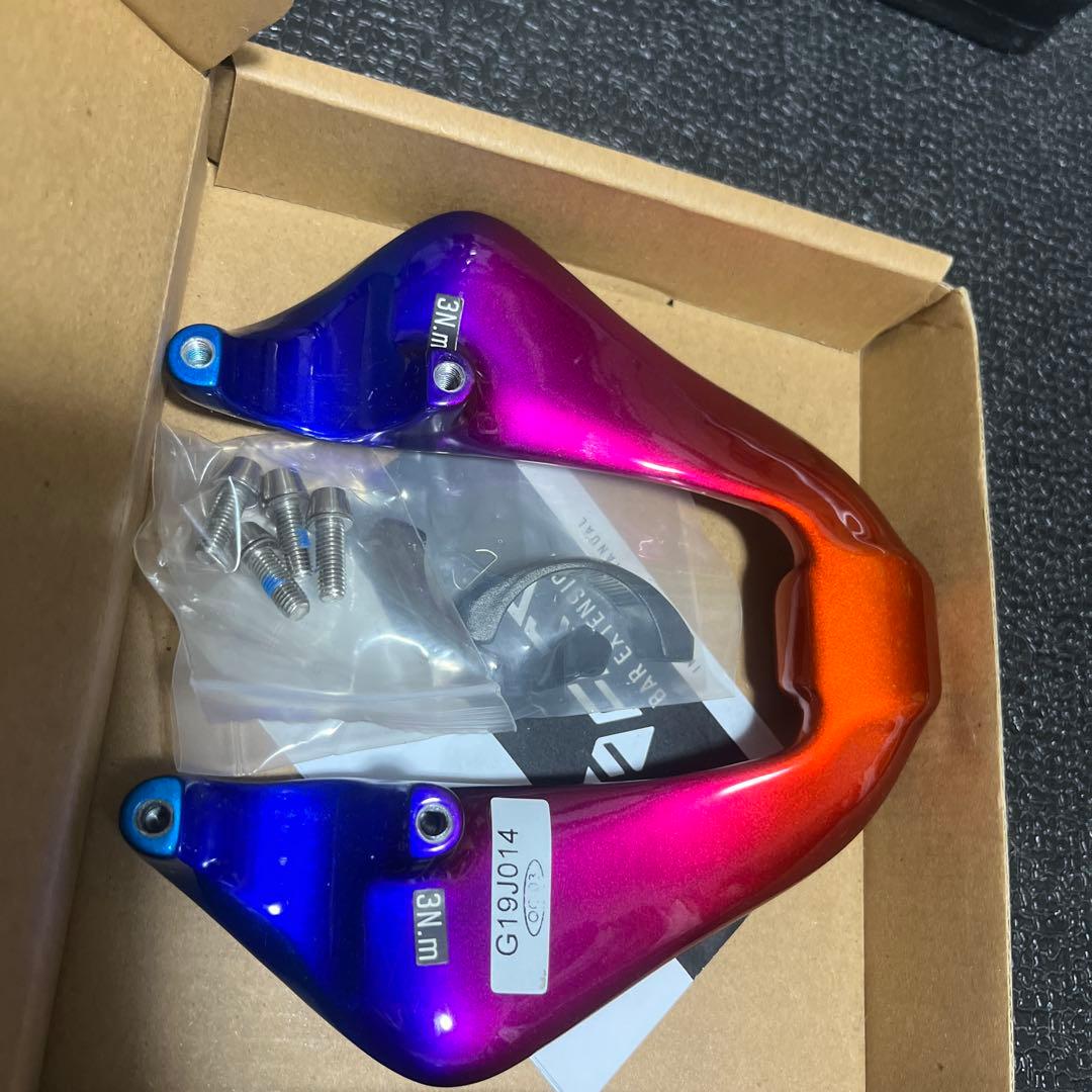 Ridefarr カーボンエアロボルトオンV3
