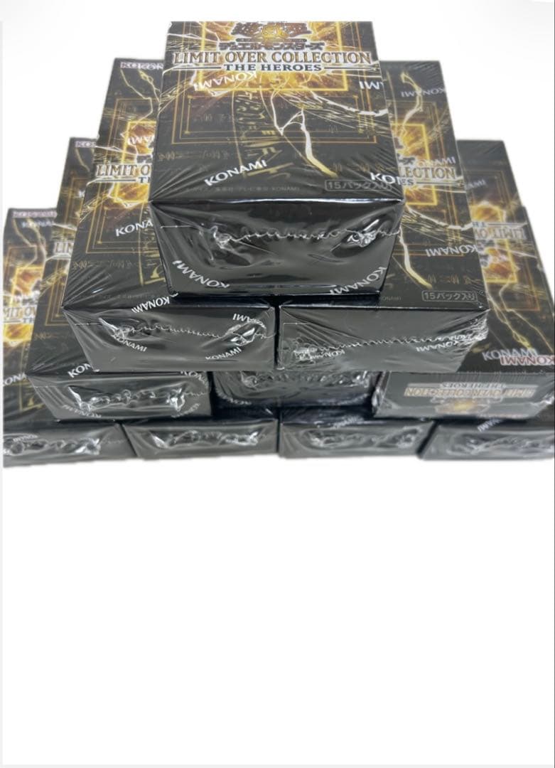 【新品未開封】遊戯王 リミットオーバーコレクション シュリンク付き 10BOX