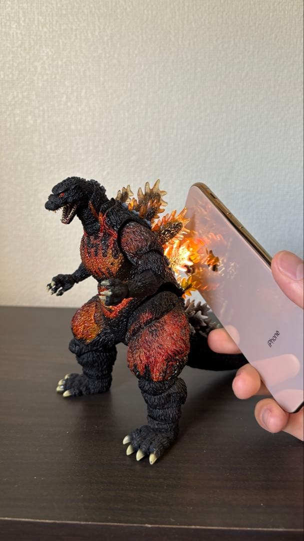 【希少品】バーニングゴジラ s.h.monsterarts モンスターアーツ