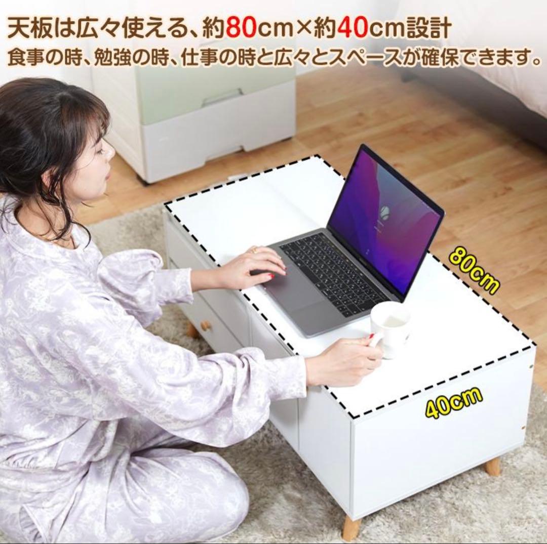 ドレッサー おしゃれ テーブル 安い 鏡台 収納 ロータイプ 化粧台