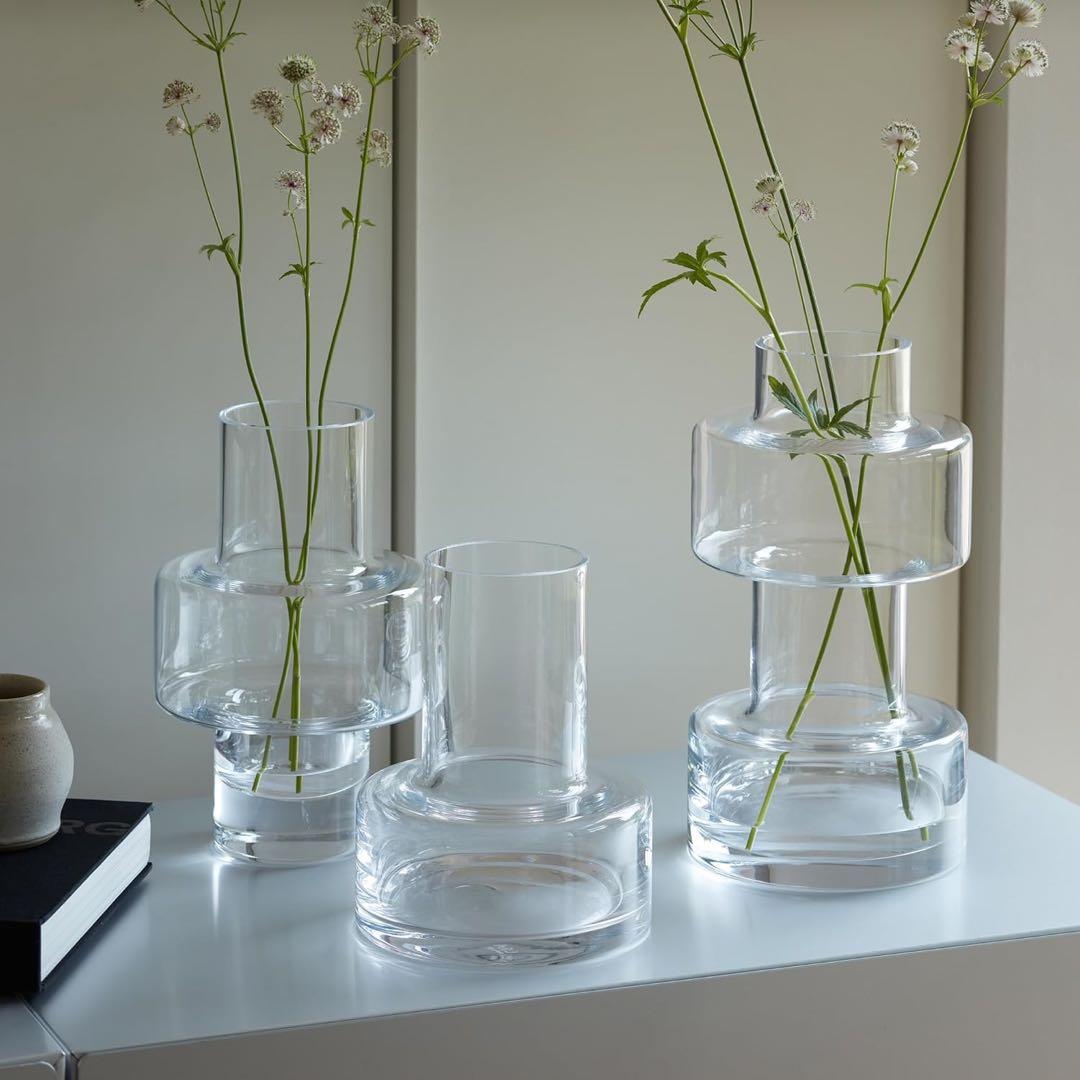 LSA エルエスエー　METROPOLE VASE H23cm フラワーベース