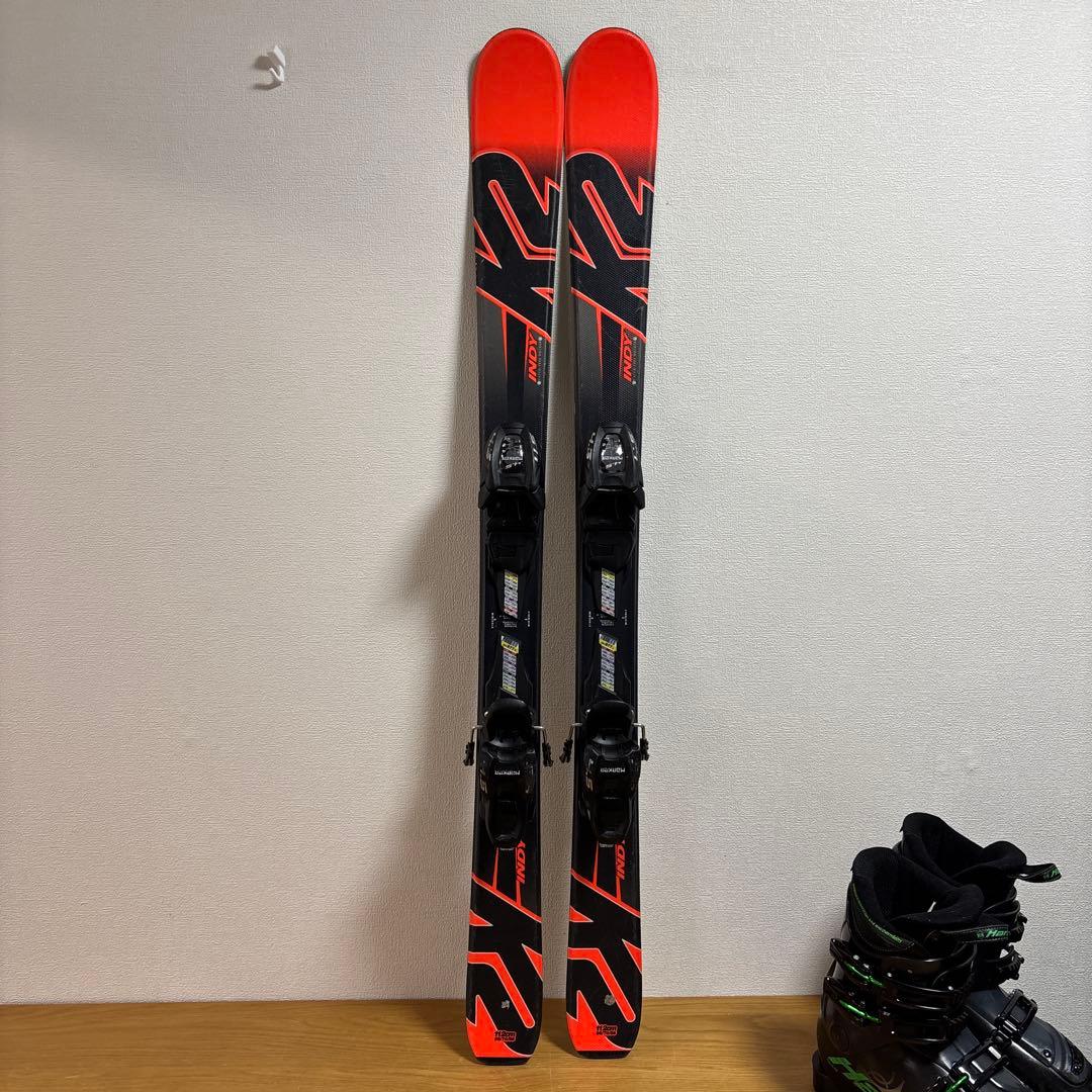 ジュニアスキーセット　K2 INDY 112cm hart 23cm