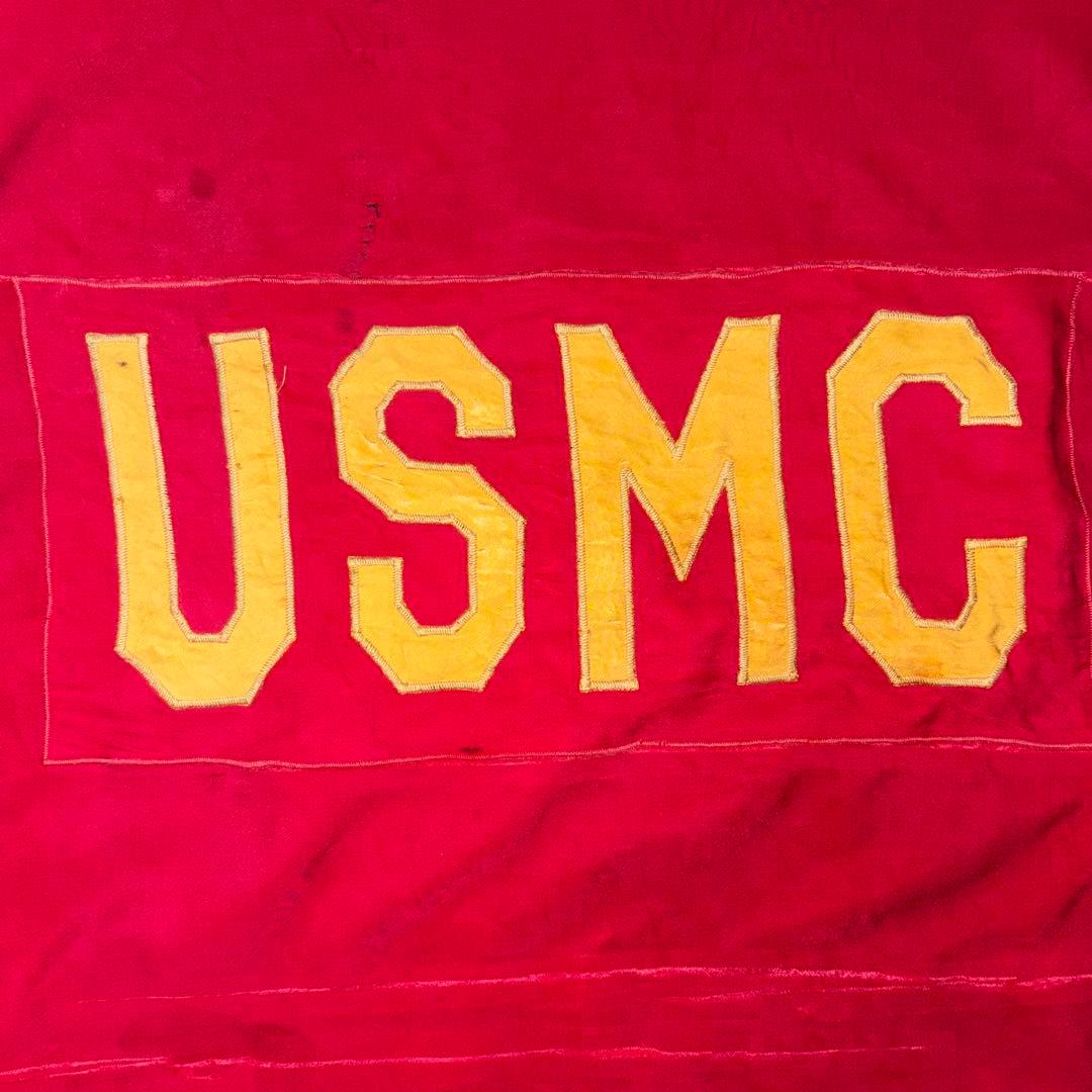 90s本物 USMC 米海兵隊 フラッグ　コレクション　雑貨　ミリタリー　当時物