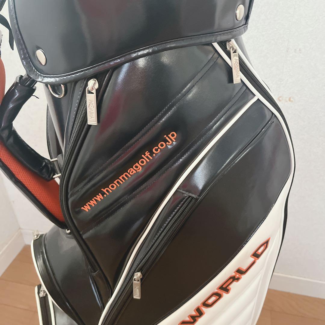 K077 ほぼ新品！ HONMA tour world キャディバッグ
