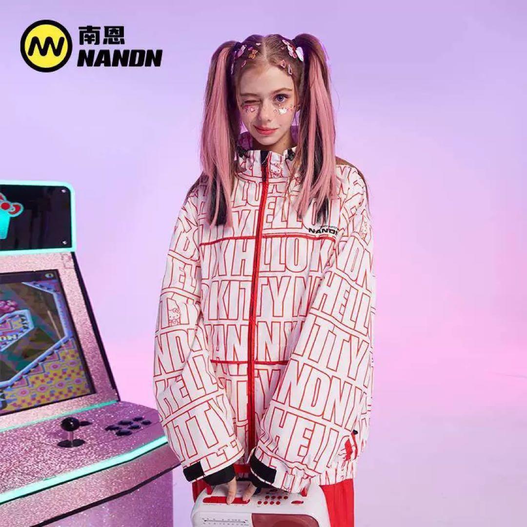 NANDN×ハローキティ スノーボードウェア