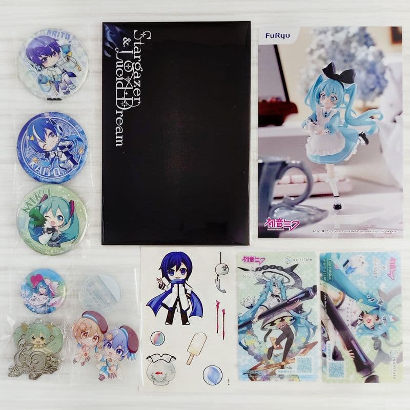 KAITO 鏡音レン 初音ミク 関連グッズセット