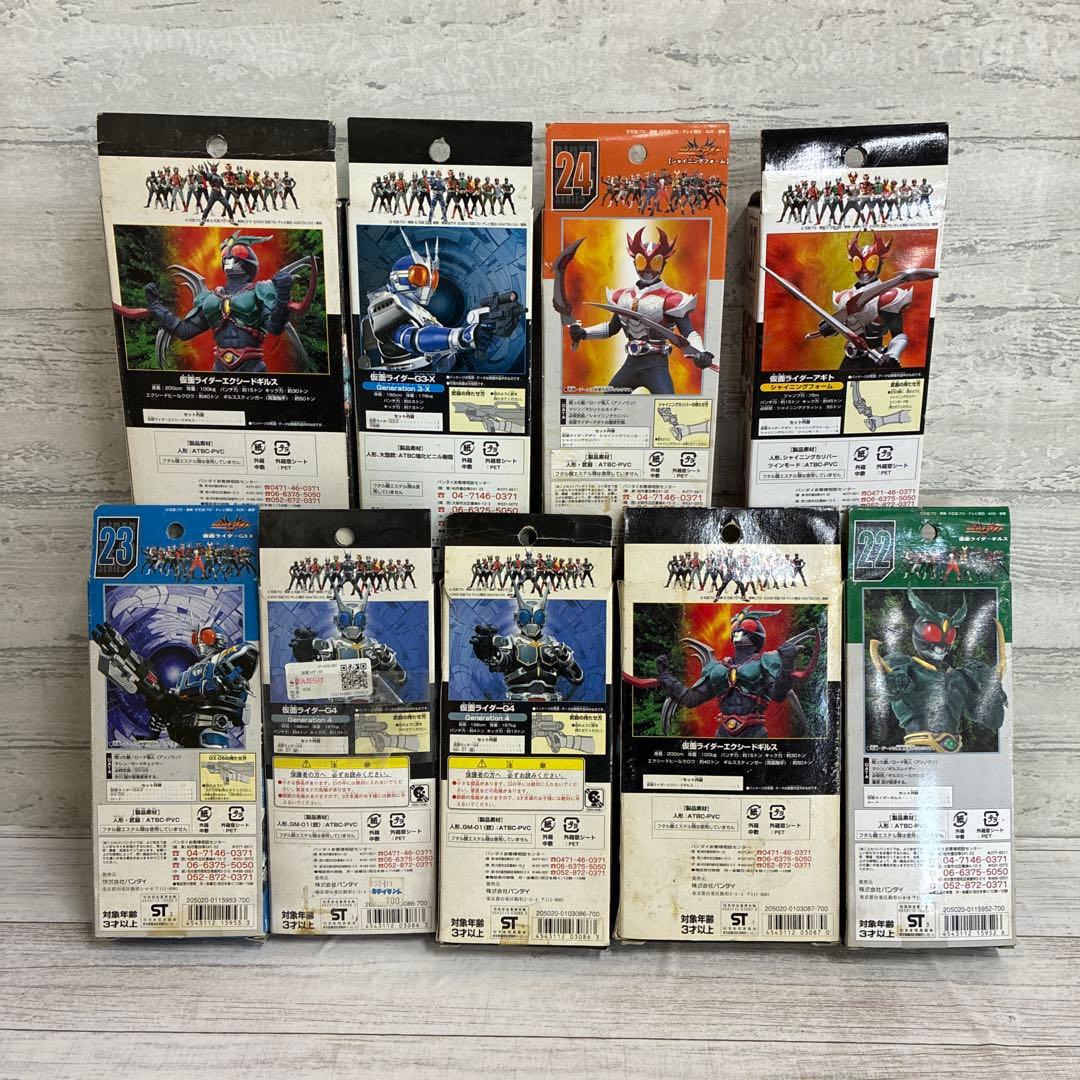 ライダーヒーローシリーズ 仮面ライダーアギト まとめ売り