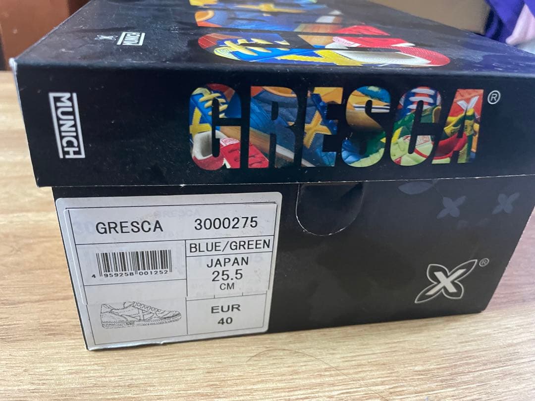 【新品】 MUNICH GRESCAフットサルシューズ ムニック グレスカ