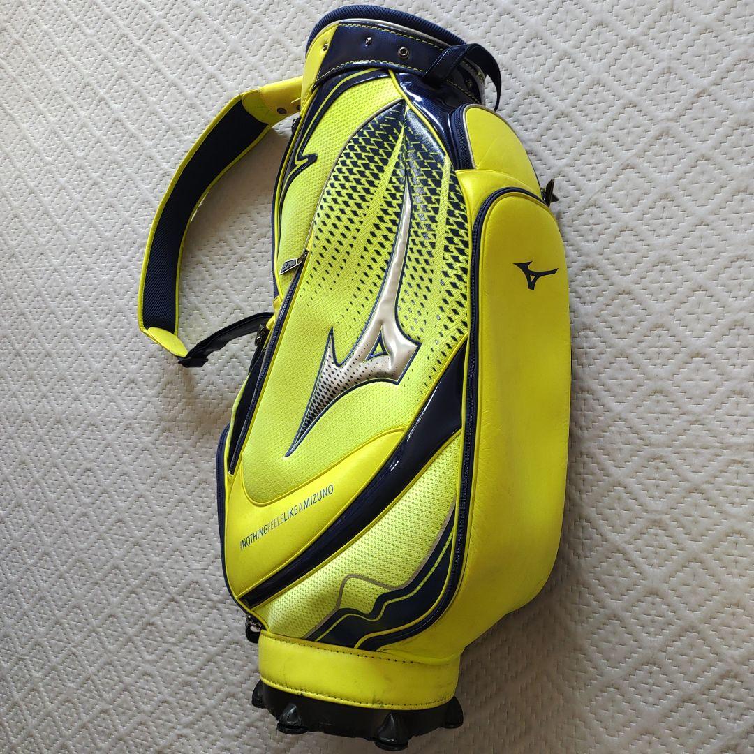 MIZUNO(ミズノ) ゴルフ キャディーバッグ ウェーブケイデンス (ライム)