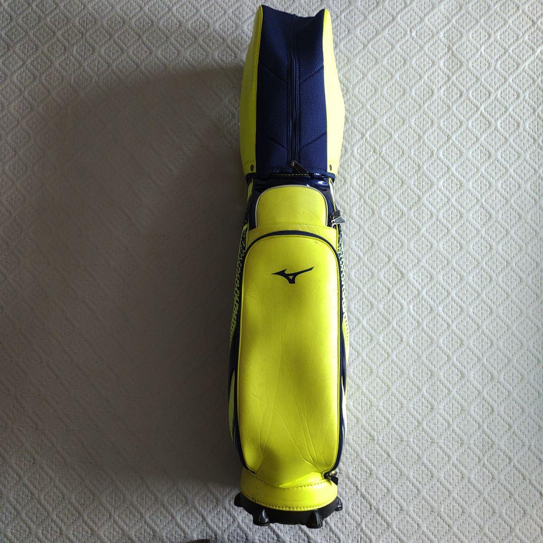 MIZUNO(ミズノ) ゴルフ キャディーバッグ ウェーブケイデンス (ライム)