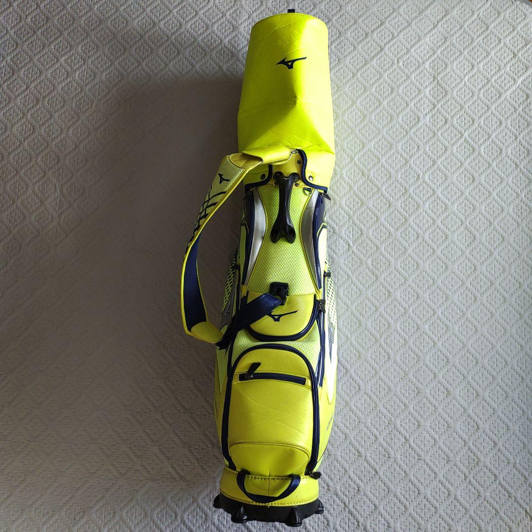 MIZUNO(ミズノ) ゴルフ キャディーバッグ ウェーブケイデンス (ライム)