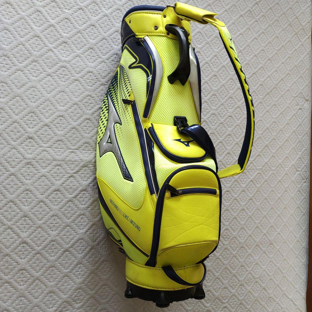 MIZUNO(ミズノ) ゴルフ キャディーバッグ ウェーブケイデンス (ライム)