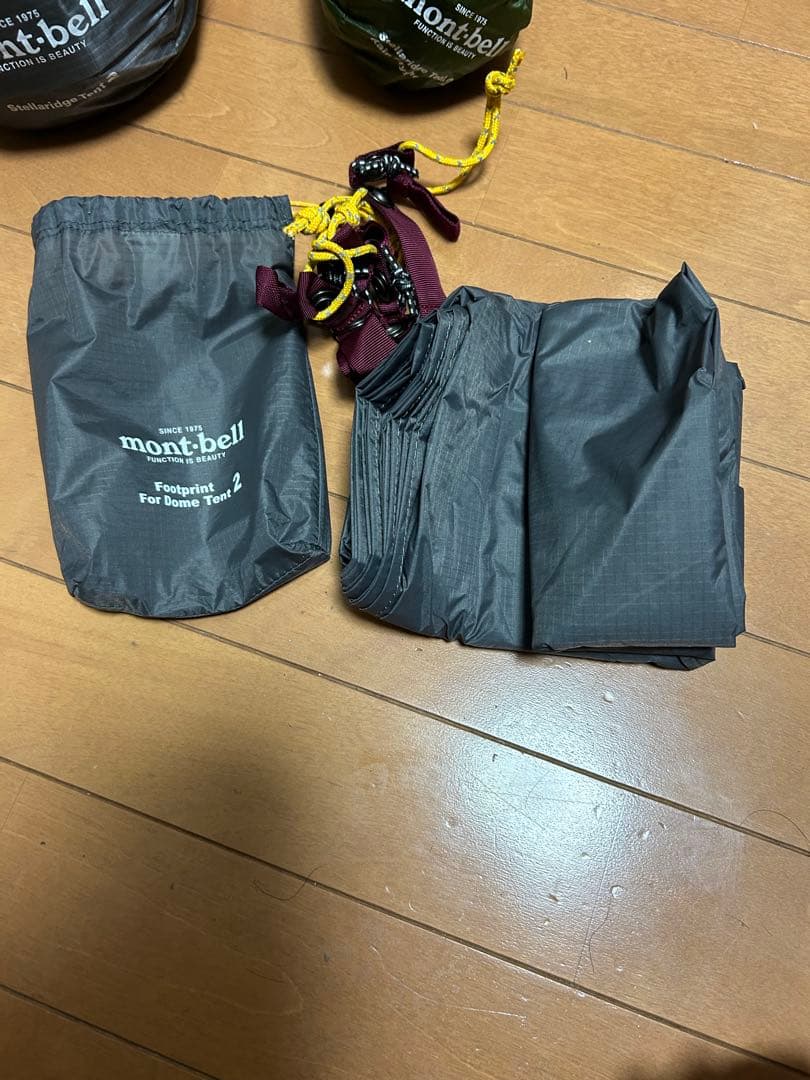 mont-bell ステラリッジテント2 グランドシート付き