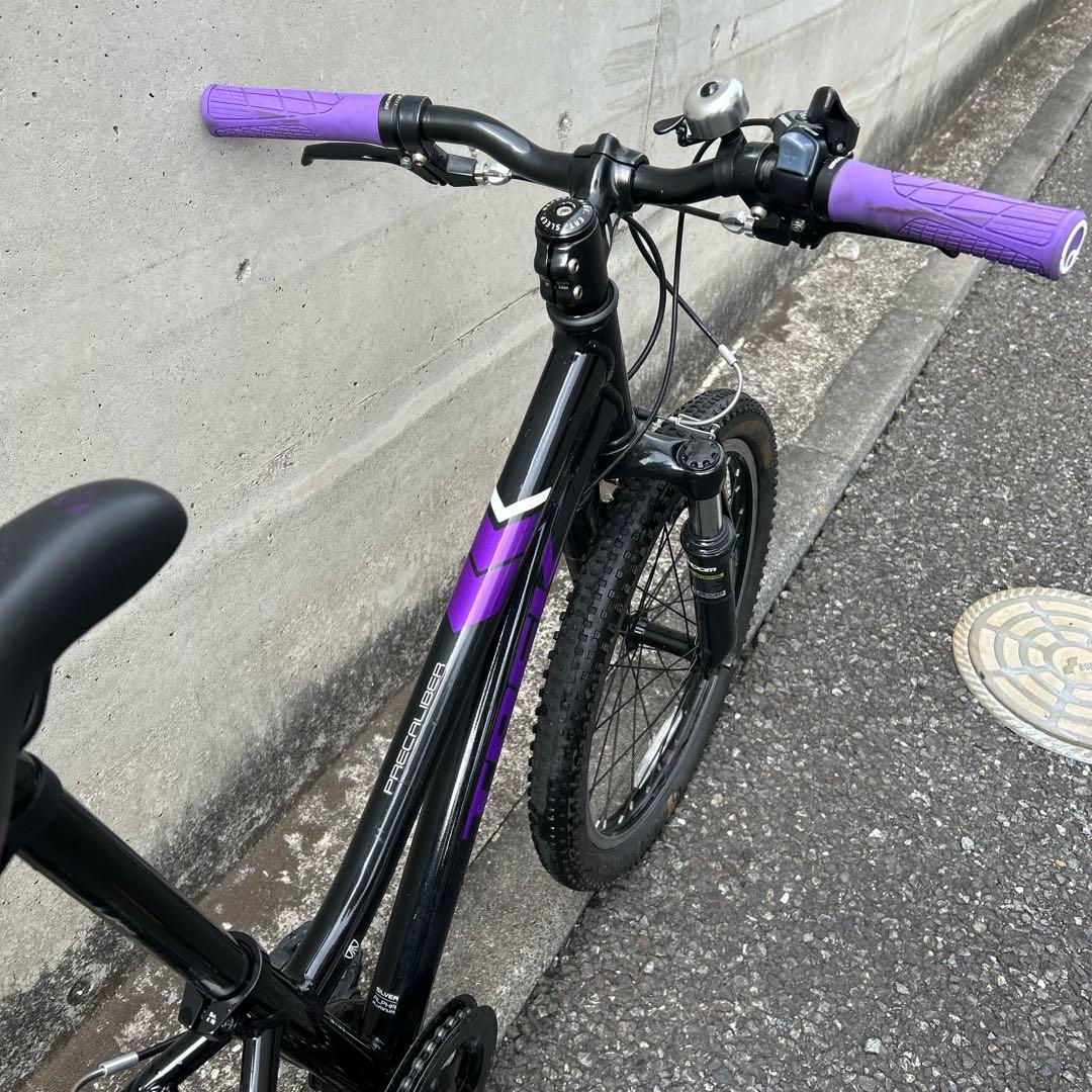 trek トレック Precaliber 20インチ 黒と紫 マウンテンバイク