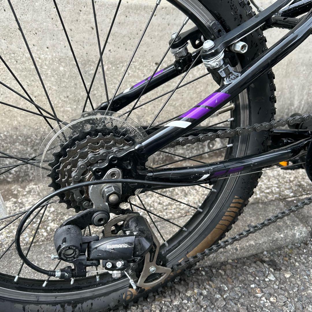 trek トレック Precaliber 20インチ 黒と紫 マウンテンバイク