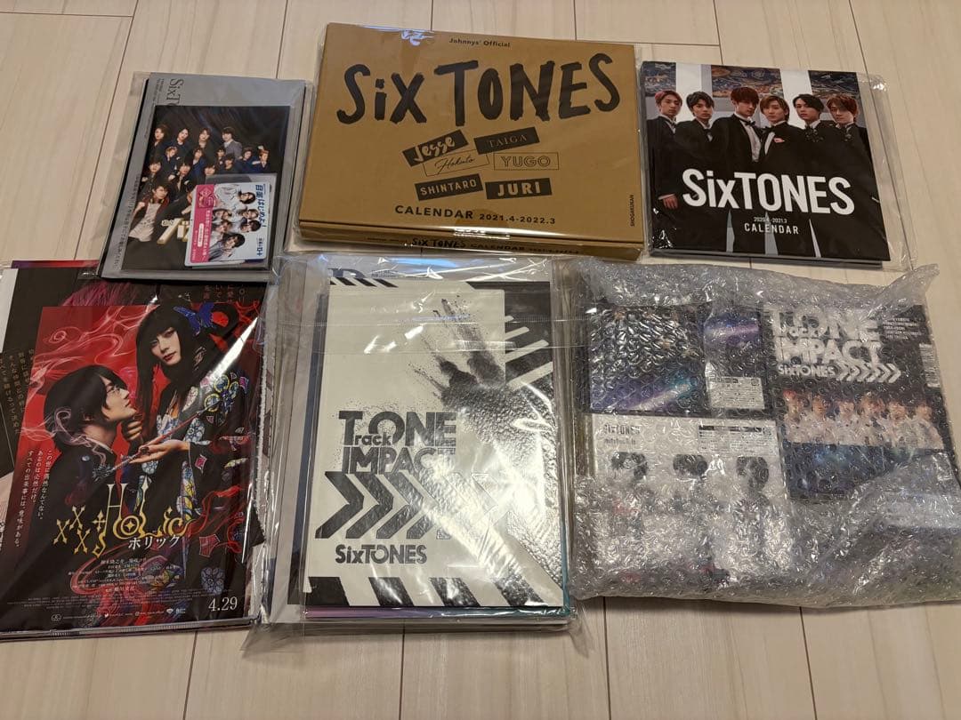 SixTONES ストーンズ　グッズまとめ　CD Blu-ray 雑誌カレンダー
