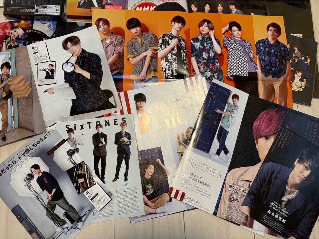 SixTONES ストーンズ　グッズまとめ　CD Blu-ray 雑誌カレンダー