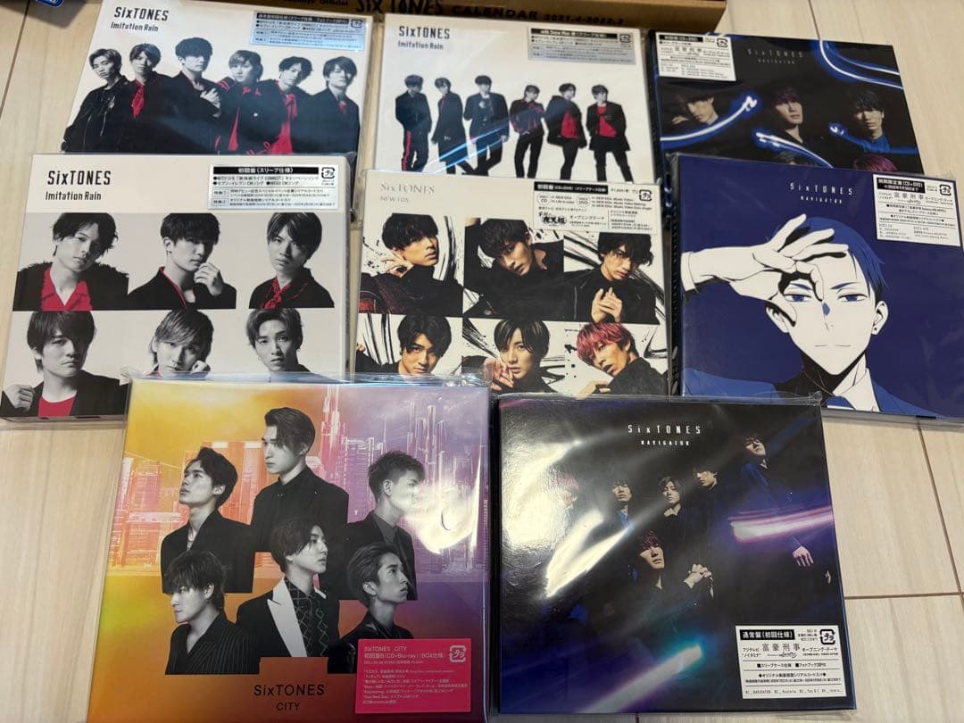 SixTONES ストーンズ　グッズまとめ　CD Blu-ray 雑誌カレンダー