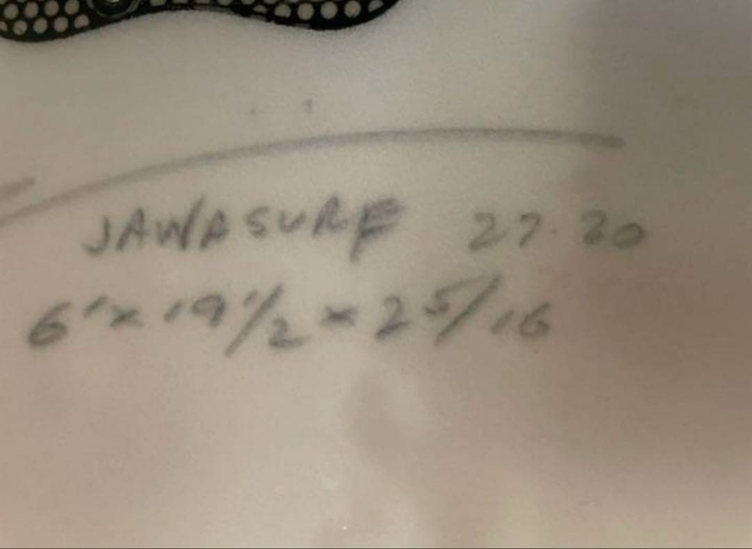 chilli churro ショートボード 6’1