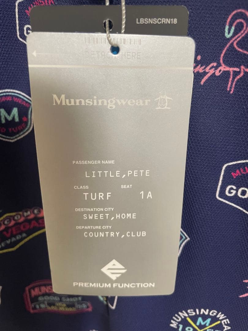 【新品未使用】Munsingwear マンシングウェア 半袖　ポロシャツ M