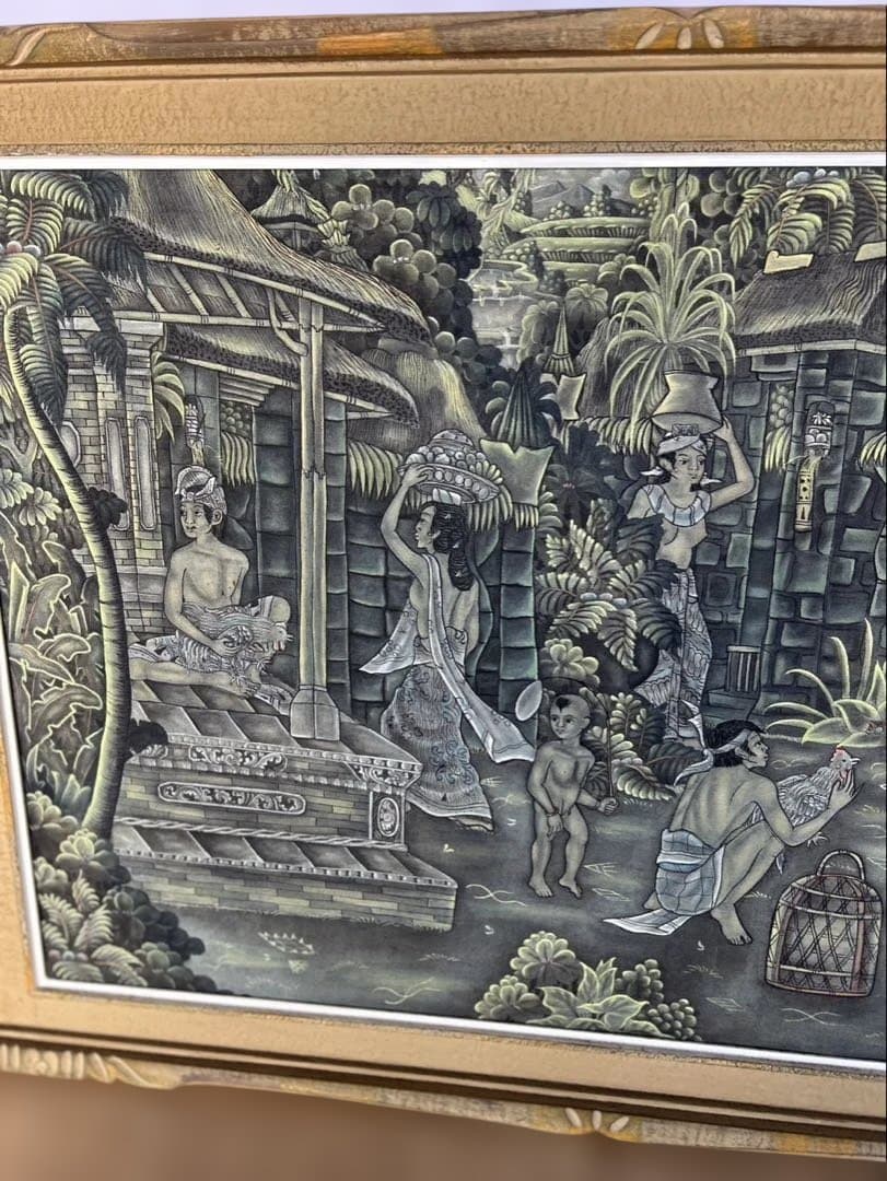 バリ島　絵画