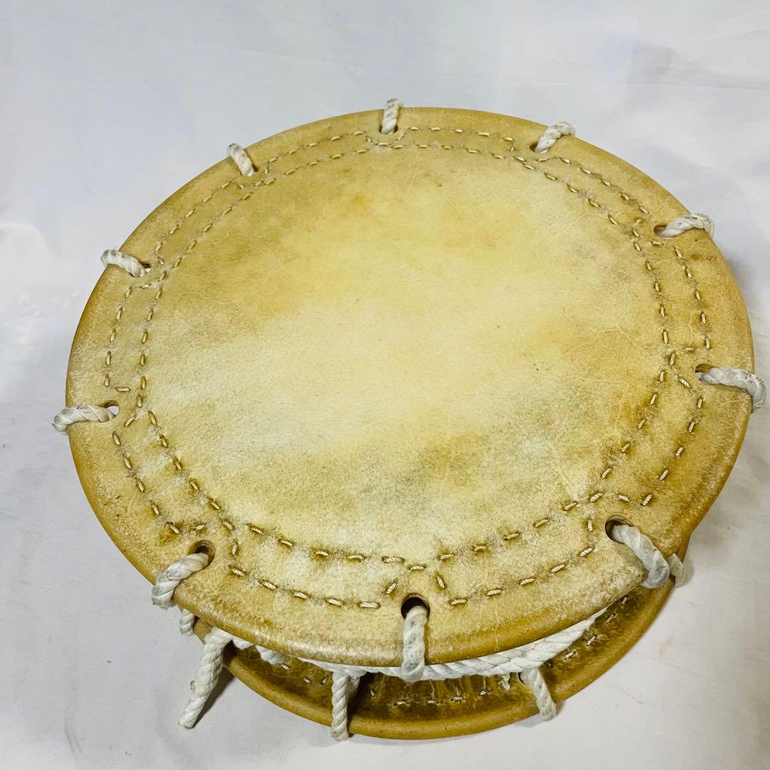 締太鼓　和太鼓 木製 直径約35cm