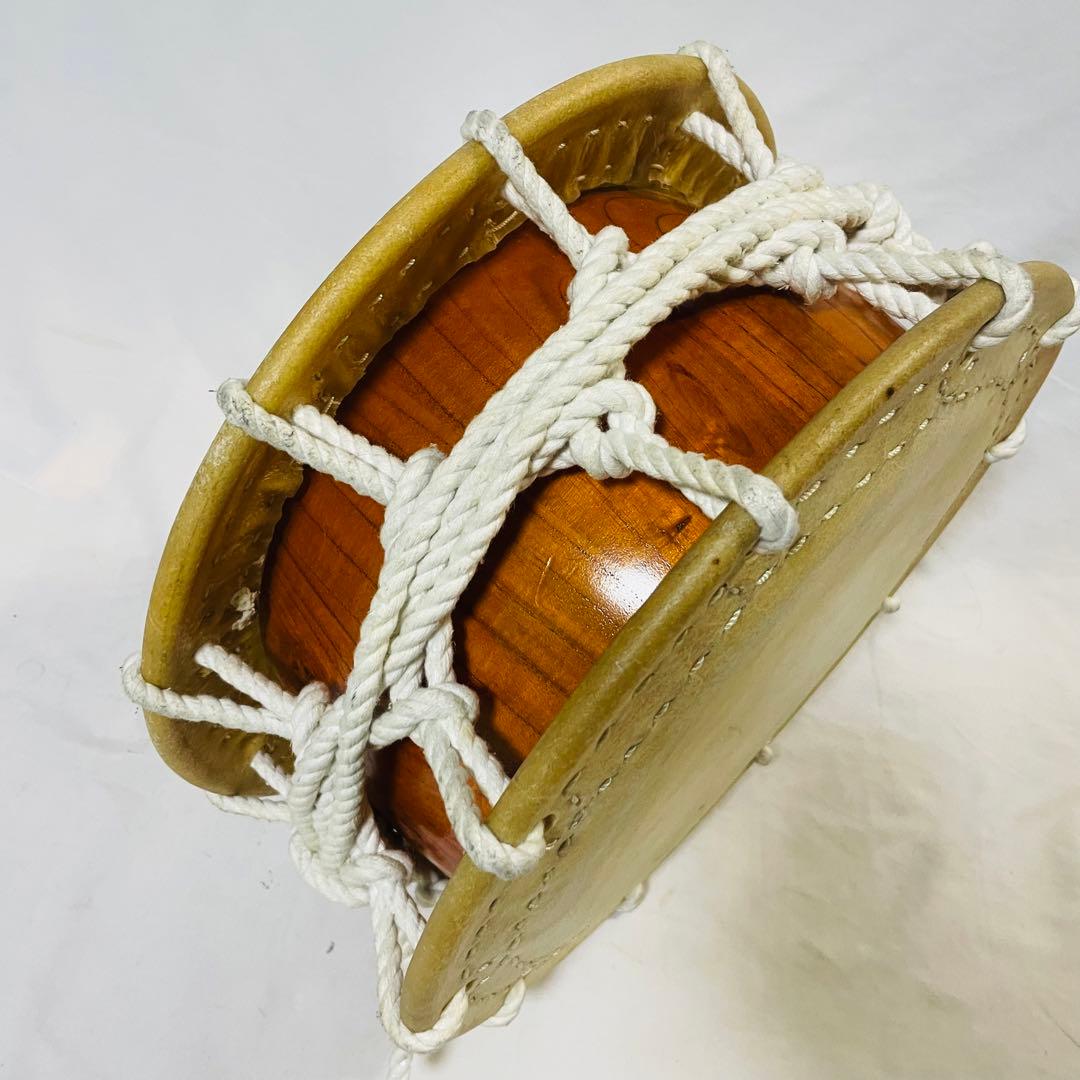 締太鼓　和太鼓 木製 直径約35cm