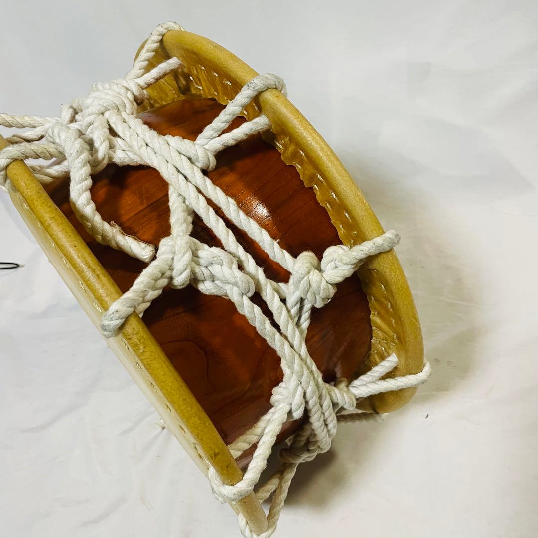 締太鼓　和太鼓 木製 直径約35cm