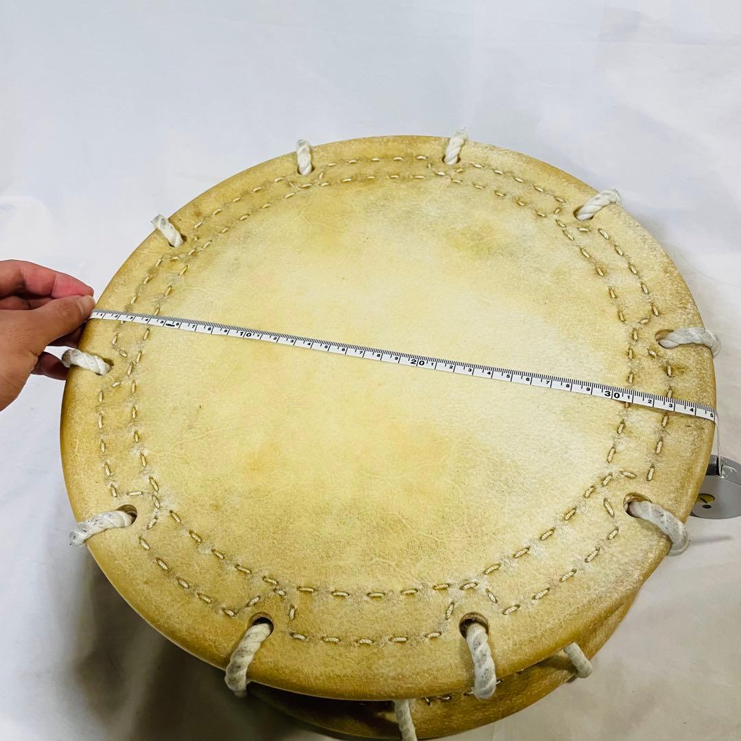 締太鼓　和太鼓 木製 直径約35cm