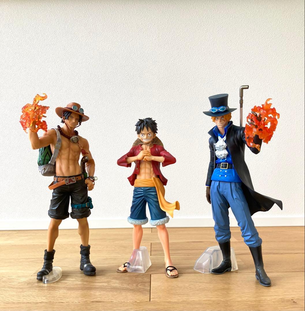 ワンピース 一番くじ & プライズ 三兄弟フィギュアセット
