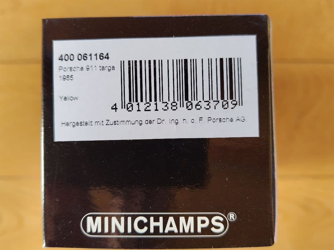 MINICHAMPS「Porsche 911 targa 1965」