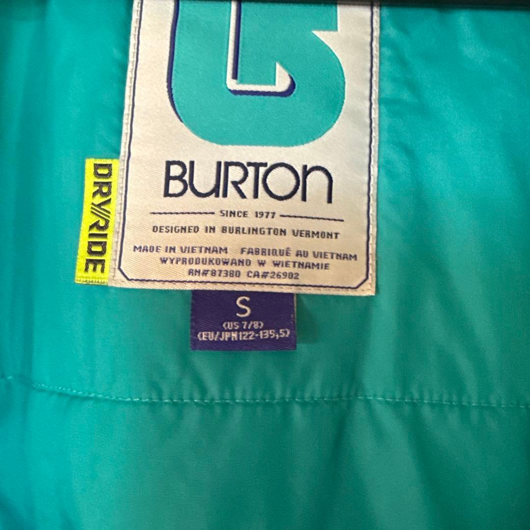 BURTON キッズ　ウェア　Sサイズ 上下