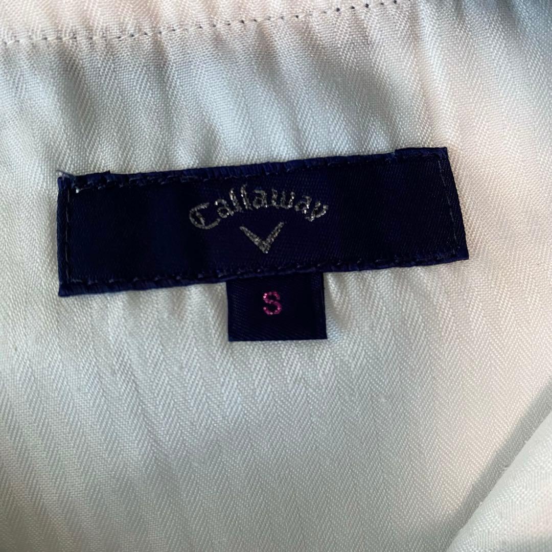 美品！　CALLAWAY イラストフラワー　モックネック　セットアップ　S