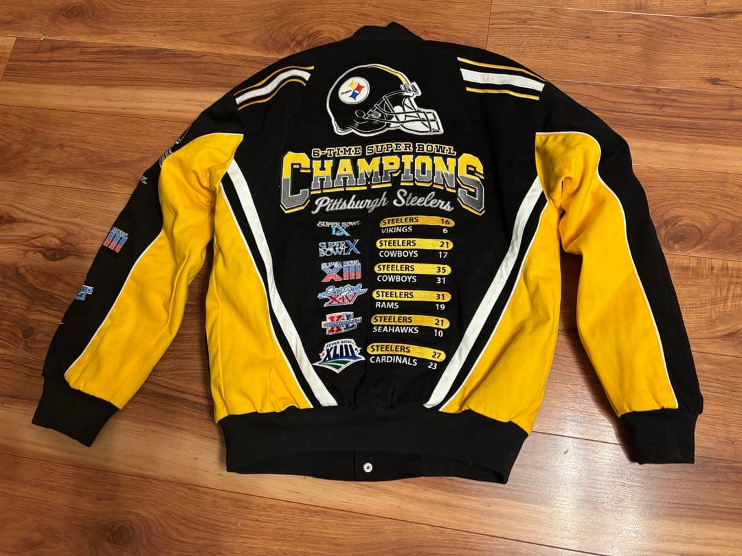 さ*し様 Pittsburgh Steelers スーパーボウルチャンピオンジャ