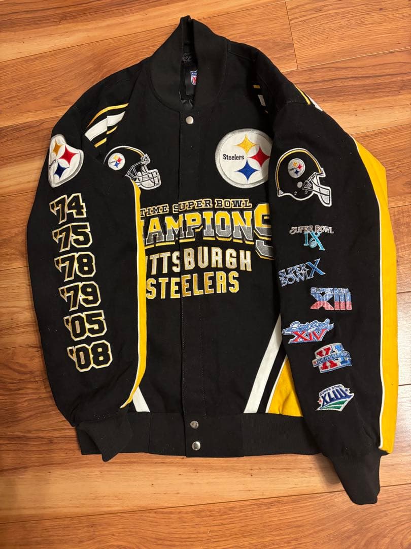 さ*し様 Pittsburgh Steelers スーパーボウルチャンピオンジャ